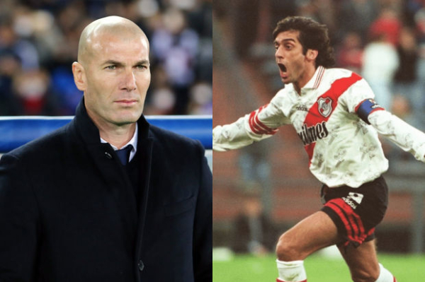 Zinedine Zidane named his idol